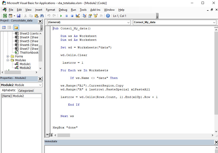 Code VBA