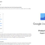 Product update Google data Studio 20/8/2020