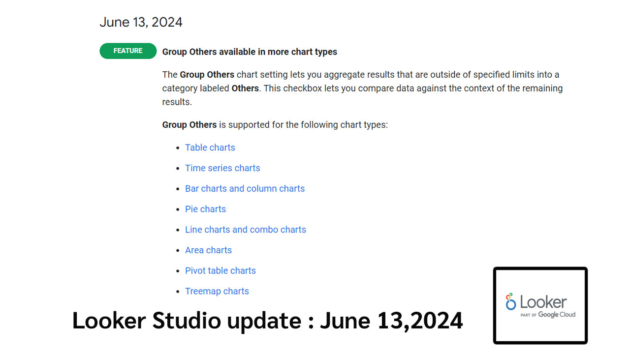 looker studio update 13 June 2024